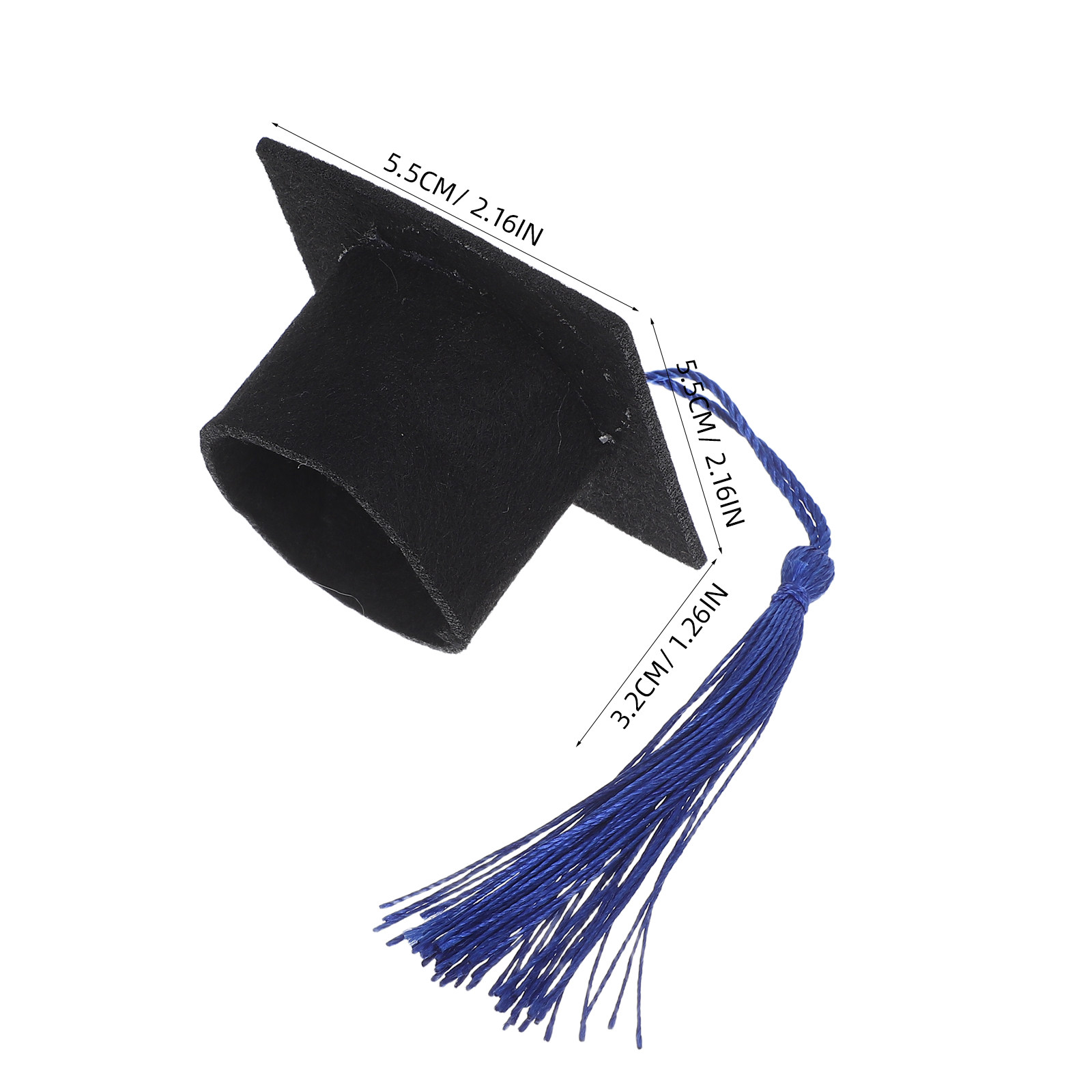 6Pcs Mini Doctoral Hat Wine Bo - Wine Beer Hat 评论和价格
