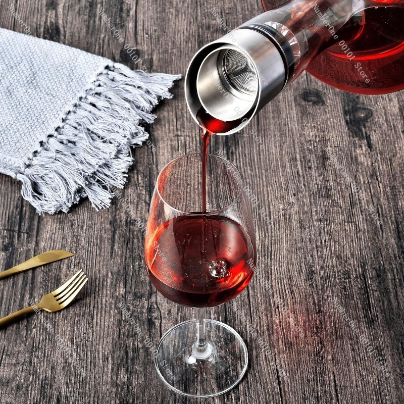 Electronic Ice Wine Decanter C - Wine Aerator Pour 评论和价格