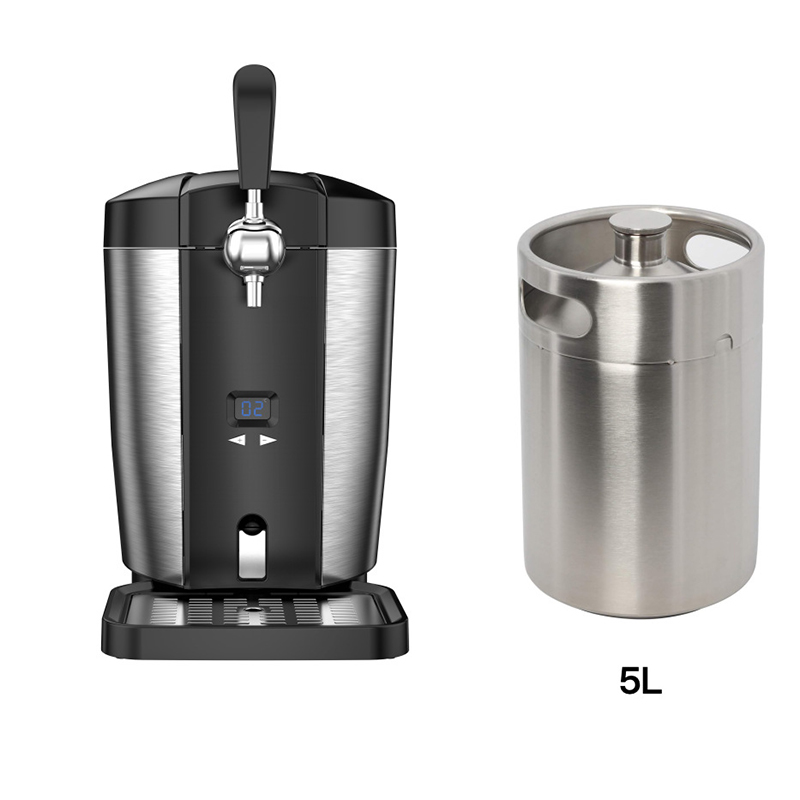 5L Stainless Steel Mini Beer K - Wine Draft Beer 评论和价格
