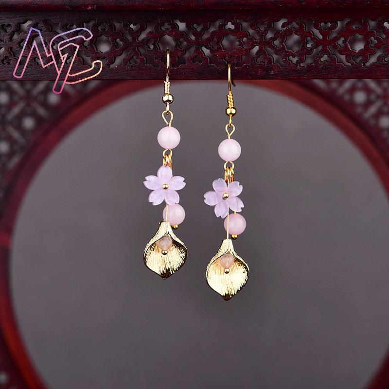 Pink Natural Jade Flower Earri - Cocktail Shaker Set 评论和价格