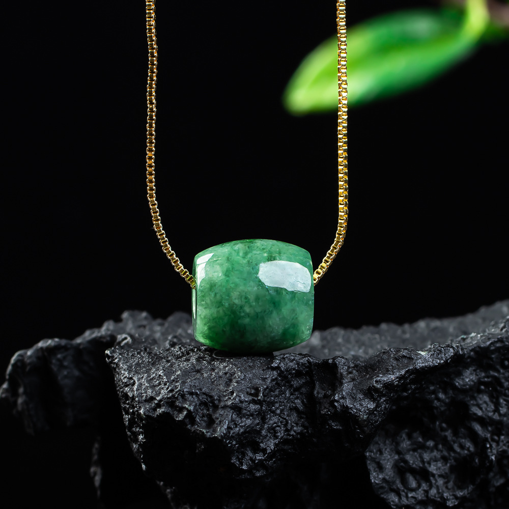Natural Real Jade Bead Pendant - Cocktail Shaker Set 评论和价格