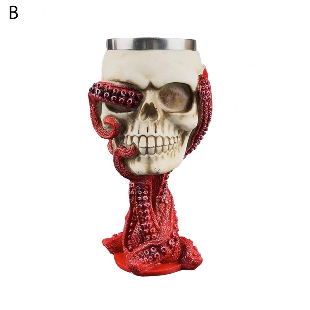 Party Wine Cup Novelty Skull B - Whisky Beer And Wine 评论和价格